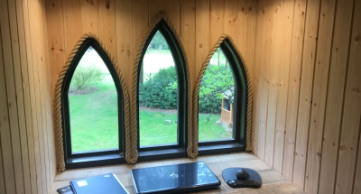 Gothic High Rise Tree House Internal View