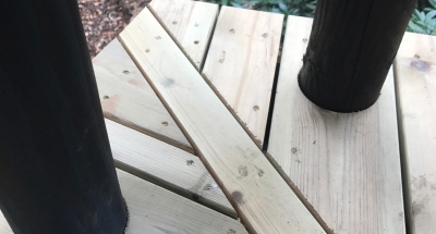 Bluebell House Treehouse Decking